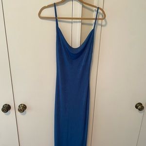 NWT beginning boutique size 6 blue dress
